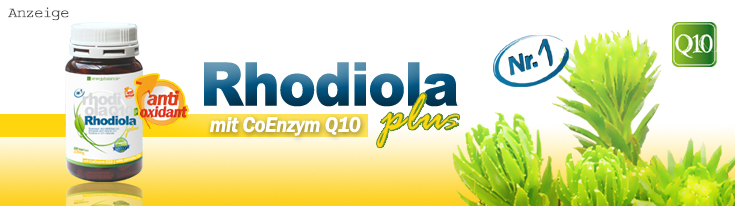 Rhodiola Plus Q10&trade; das Nr. 1 Produkt